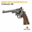 Umarex Smith & Wesson M29 8 3/8" CO2 - takaviistosta vasemmalta sivulta - Ilma-aseluoti ilmapistoolit - 4000844764850 - 9