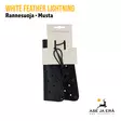 White Feather Lightning Leather Black rannesuoja - Ranne- ja muut suojat - 1092531000 - 8