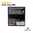 Winchester 22 LR M22 LRN 2,6g Pienoiskivääripatruuna - 22 LR patruunat - 020892103740 - 5