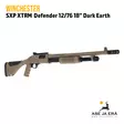 Winchester SXP XTRM Dark Earth Defender 12/76 18" Pumppuhaulikko - Pumppuhaulikot - 634957376330 - 3