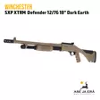 Winchester SXP XTRM Dark Earth Defender 12/76 18" Pumppuhaulikko - Pumppuhaulikot - 634957376330 - 6