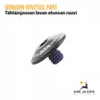 Win&Win Dovetail Part tähtäinjouseen - Tähtäinjousen varaosat - 8718484421380 - 1