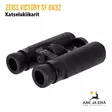 Zeiss Victory SF 8x32 katselukiikarit - Takaviistosta vasemmalta - Suurennuskerroin 8x - 4047006322404 - 14