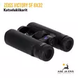 Zeiss Victory SF 8x32 katselukiikarit - Yläviistosta - Suurennuskerroin 8x - 4047006322404 - 11