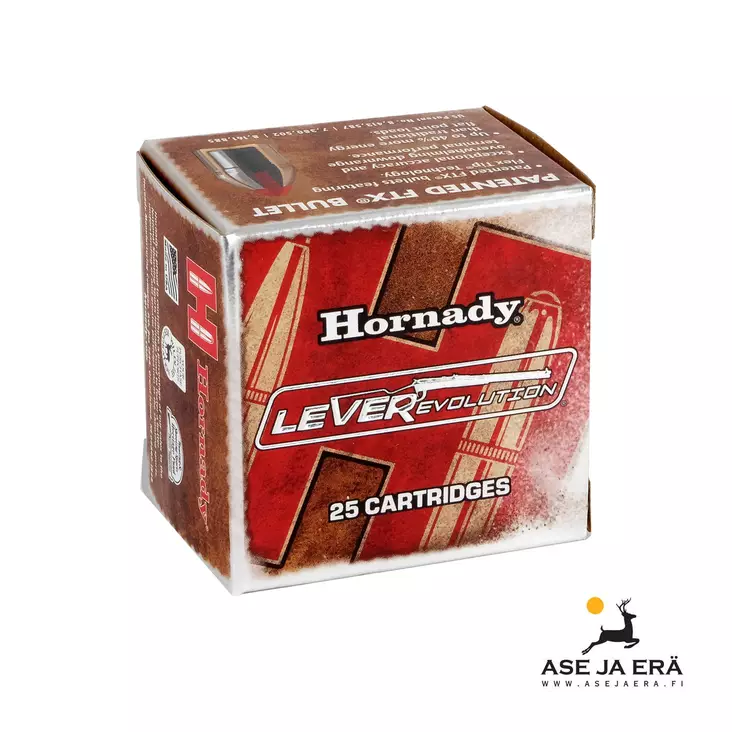 .357Mag Hornady LEVERevolution 140 gr patruuna 25 kpl - Muut kaliiperit - 128860 - 2
