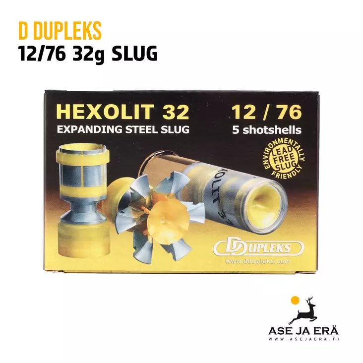 12/76 DDupleks Hexolit 32g Magnum 5 kpl - Täyteiset - 4751007980210 - 1