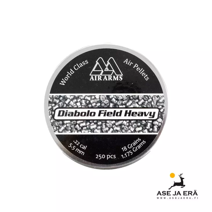 5,52 mm Air Arms Diabolo Field Heavy 1,175 g ilmakivääriluoti - 5,5 mm luodit - 165370 - 1