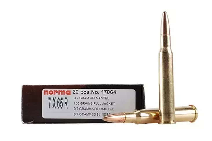 7x65R Norma 9,7g FMJ 20 kpl - Muut kaliiperit - 7393923170640 - 2