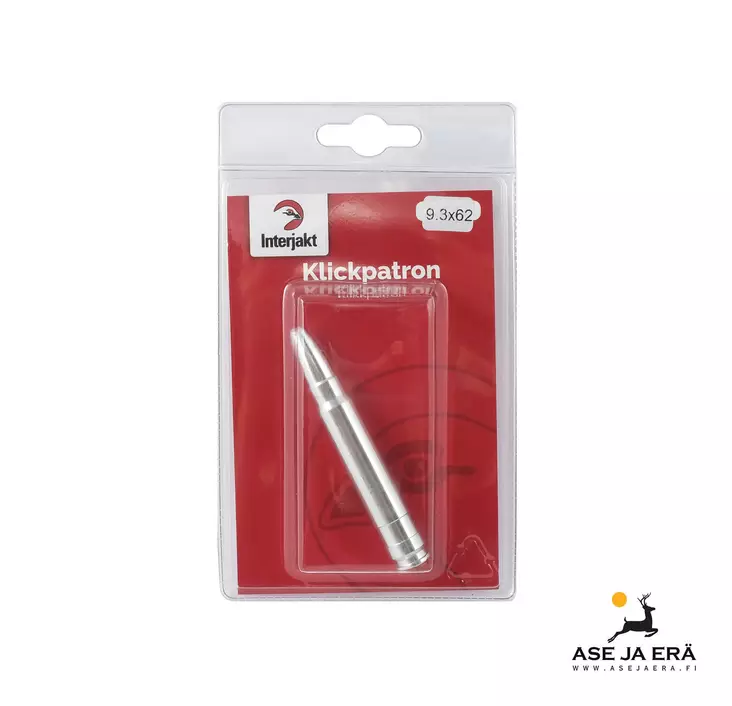9,3x62 alumiininen klikkipatruuna - Interjakt - Klikkipatruunat - 7340143700300 - 1