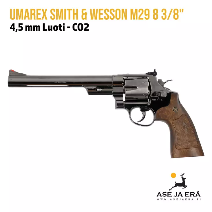 Umarex Smith & Wesson M29 8 3/8" CO2 - Yleiskuva - Ilma-aseluoti ilmapistoolit - 4000844764850 - 1