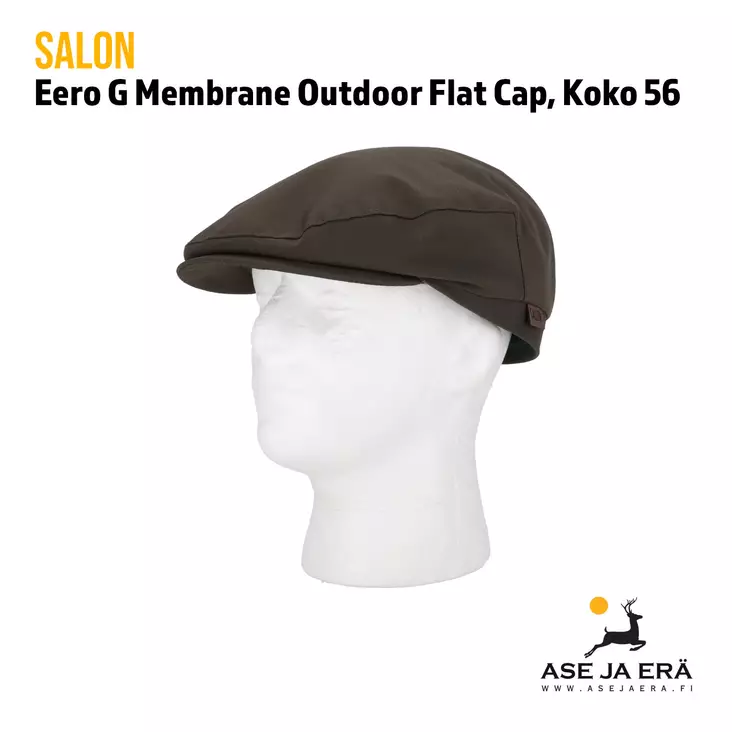 Salon Eero Gen Membrane Outdoor Flat Cap hattu - Metsästyshatut - 6419647060140 - 1