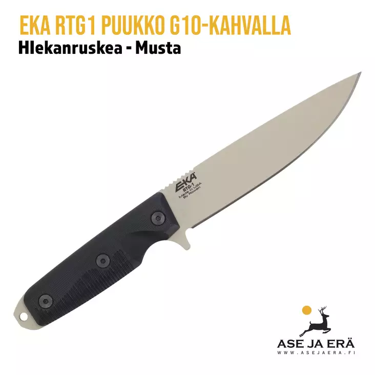 EKA RTG1 puukko G10-kahvalla ja Kydex-tupella - Puukot - 7391537501300 - 1