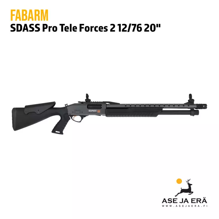Fabarm SDASS Pro Forces Stage 2 12/76 20" pumppuhaulikko - Pumppuhaulikot - 8054880585380 - 1