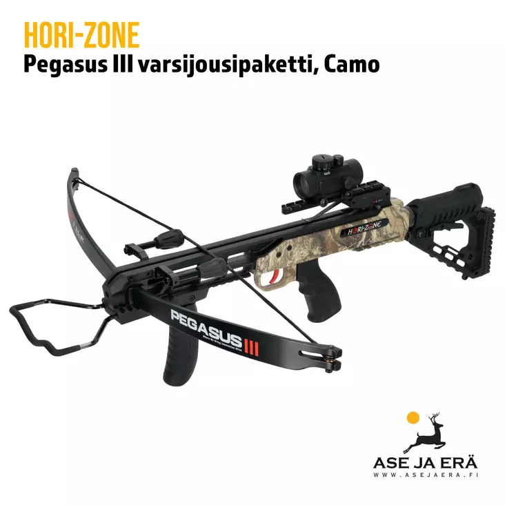 Hori-Zone Pegasus III varsijousipaketti camo, yleiskuva etuviistosta - Varsijouset - 8720054789370 - 1