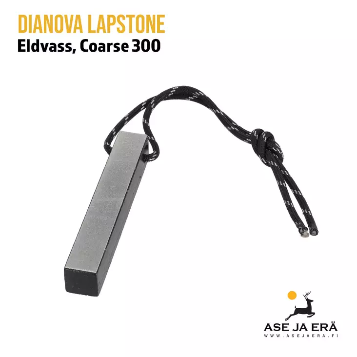 Dianova Lapstone timanttiteroitin Eldvass Coarse 300 - etuviistosta

 - Teroittimet - Eldvass300 - 1