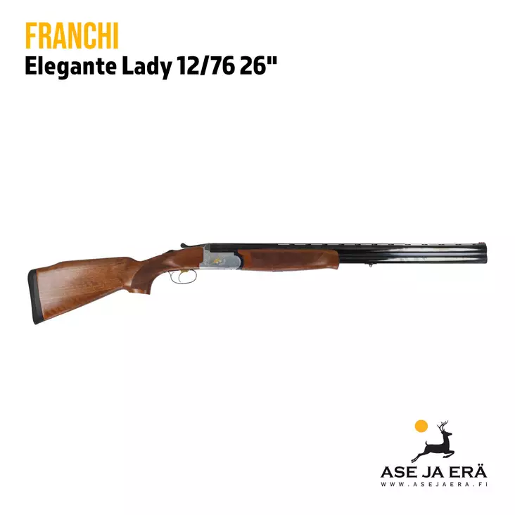 Franchi Elegante Lady 12/76 26" Catalyst S pällekkäispiipuinenhaulikko - Päällekkäispiippuiset haulikot - FA0612100 - 1