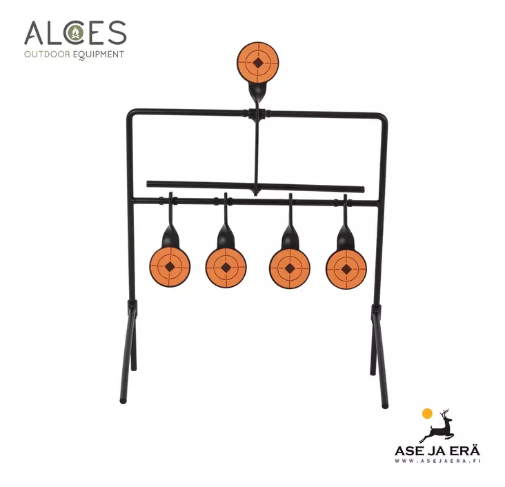 Alces heiluritaulu 22LR 4+1 - Liikkuvat maalitaulut - 7340143710590 - 1