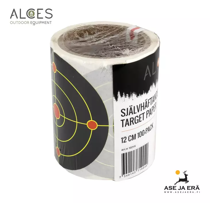 Alces itseliimautuva maalitaulu 12cm - Liikkuvat maalitaulut - 7340143710040 - 1