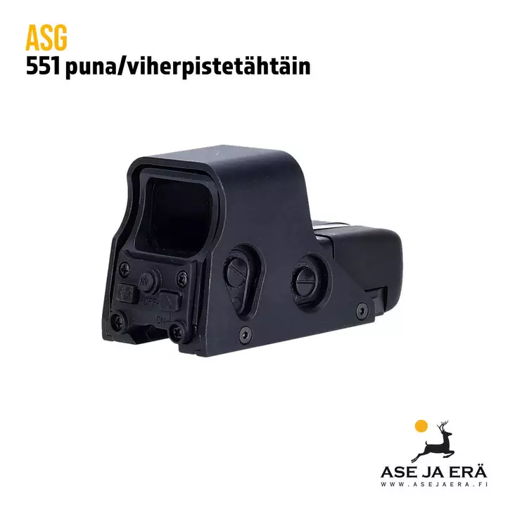 ASG 551 puna/viherpistetähtäin - Punapistetähtäimet - 5707843043090 - 1