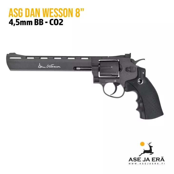 ASG Dan Wesson 8" 4,5mm BB Ilmapistooli - BB kuula ilmapistoolit - 5707843035620 - 1