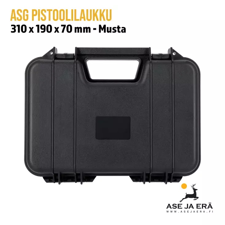 ASG Pistoolilaukku 310 x 190 x 70 mm Musta - Yleiskuva - Pistoolilaukut - 5707843059800 - 2
