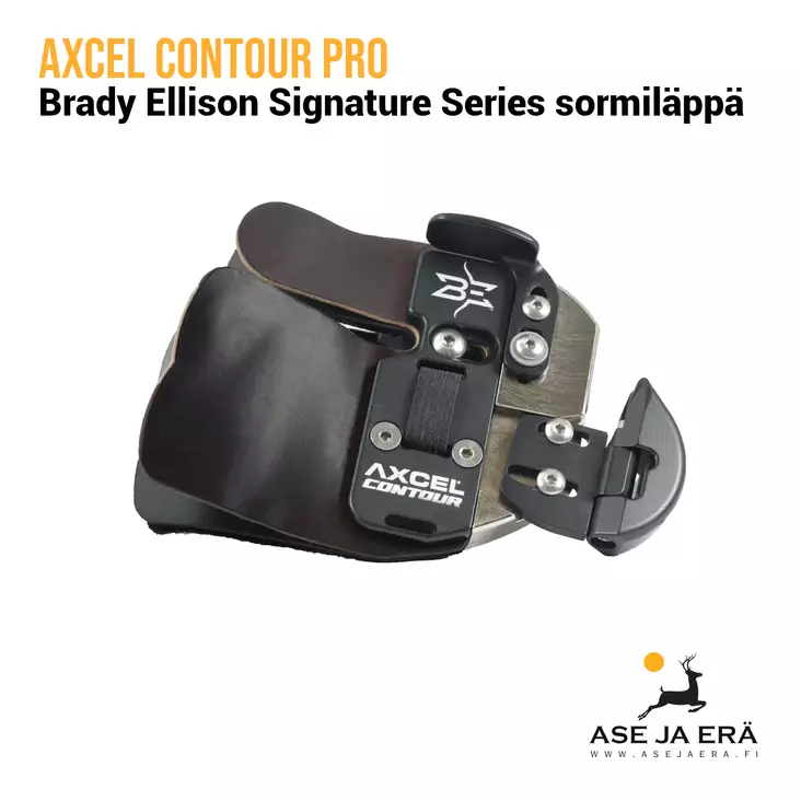 Axcel Contour Pro Brady Ellison Signature Series sormiläppä - Ampumahanskat ja sormiläpät - 611254038420 - 1
