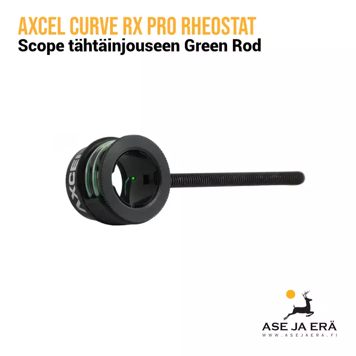 Axcel Curve RX Pro Rheostat scope - Tähtäinjousen scopet - 611254272640 - 1