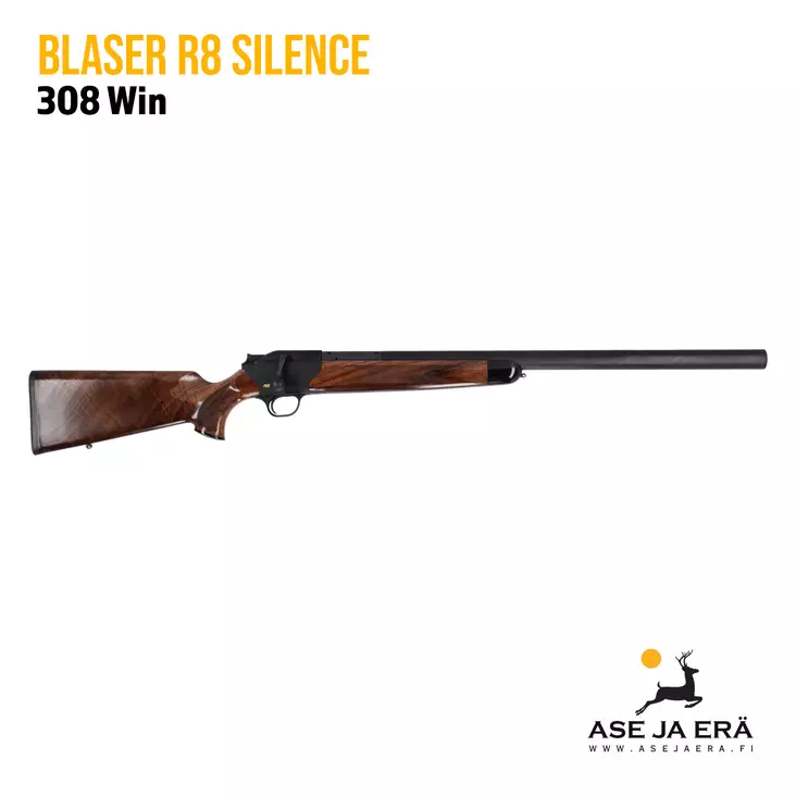 Blaser R8 Silence metsästyskivääri - Pulttilukkoiset kiväärit - 80500040SI308W4470 - 1