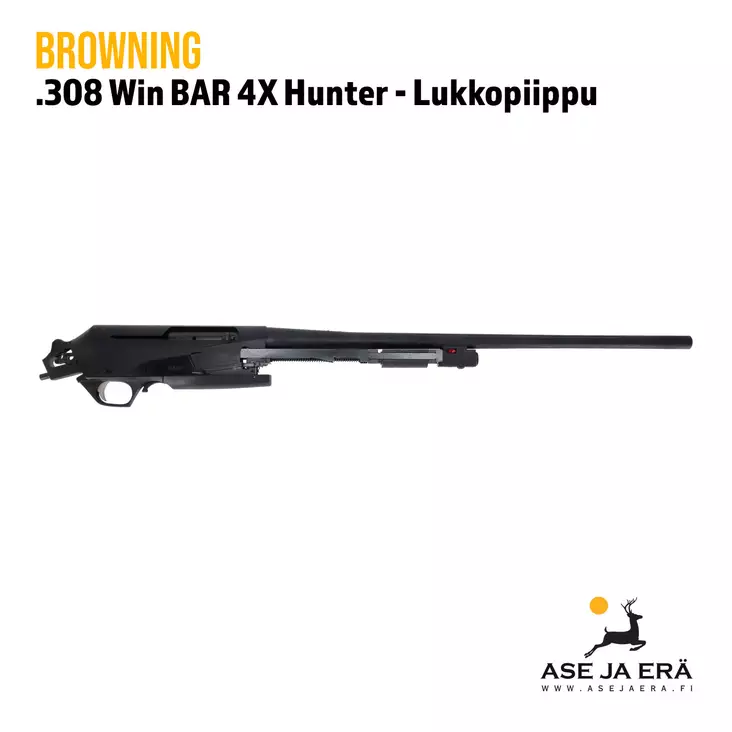 Browning BAR 4X Hunter Lukkopiippu - Piiput ja vaihtosarjat - 019300 - 1
