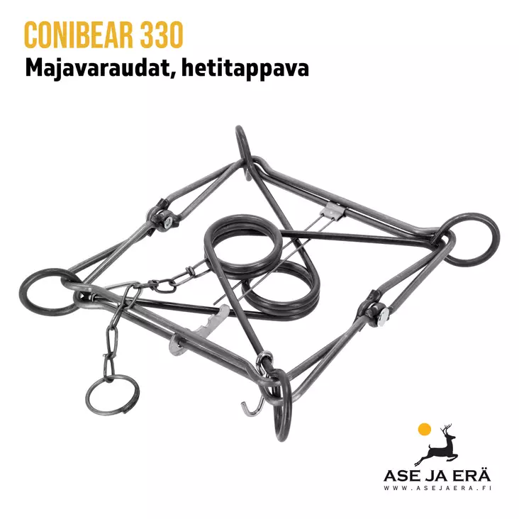 Conibear 330 majavaraudat hetitappava - Yleiskuva - Hetitappavat raudat - 6430055029130 - 1