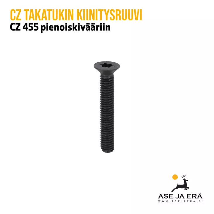 CZ 455 Pienoiskiväärin takatukin kiinitysruuvi - Kiväärien osat - 465507091010 - 1