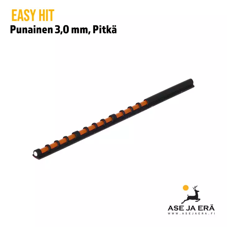 Easy Hit 3,0 mm pitkä kuitutähtäinjyvä - Kuitutähtäimet haulikkoon - 460510 - 3