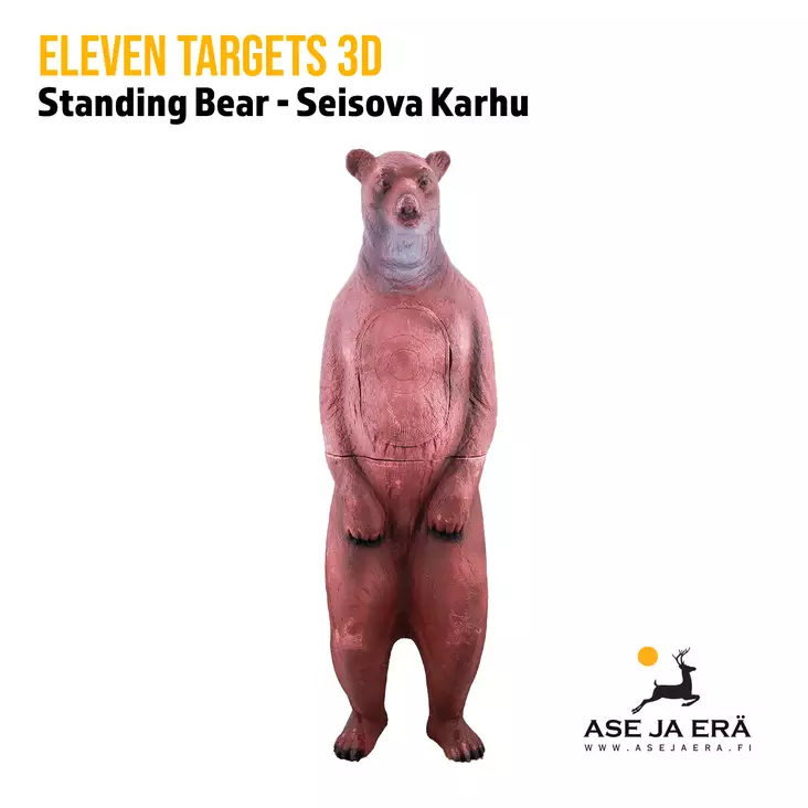 Eleven Targets 3D-taulu Seisova Karhu vaihtoinsertillä - 3D-eläintaulut - ELVaE20 - 1