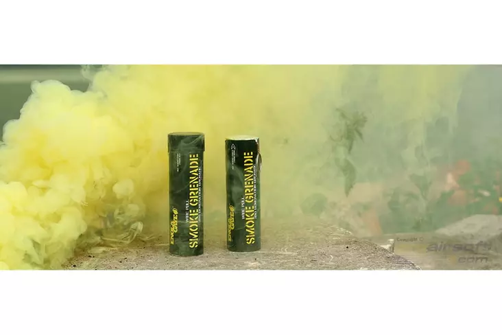 Enola Gaye Savuheite Keltainen - Savuheitteet ja kranaatit - 5060444731200 - 3