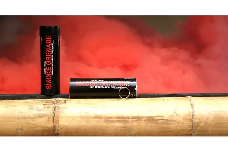 Enola Gaye Savuheite Punainen - Savuheitteet ja kranaatit - 6430034870470 - 3