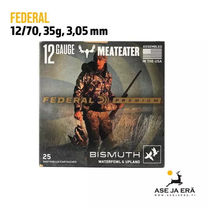 Federal Premium Bismuth 12/70 35g haulikonpatruuna - Lyijyttömät patruunat - 604544657180 - 1