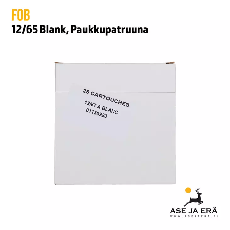 FOB Blank paukkupatruuna 12/65 - Muut haulikonpatruunat - 106820 - 8
