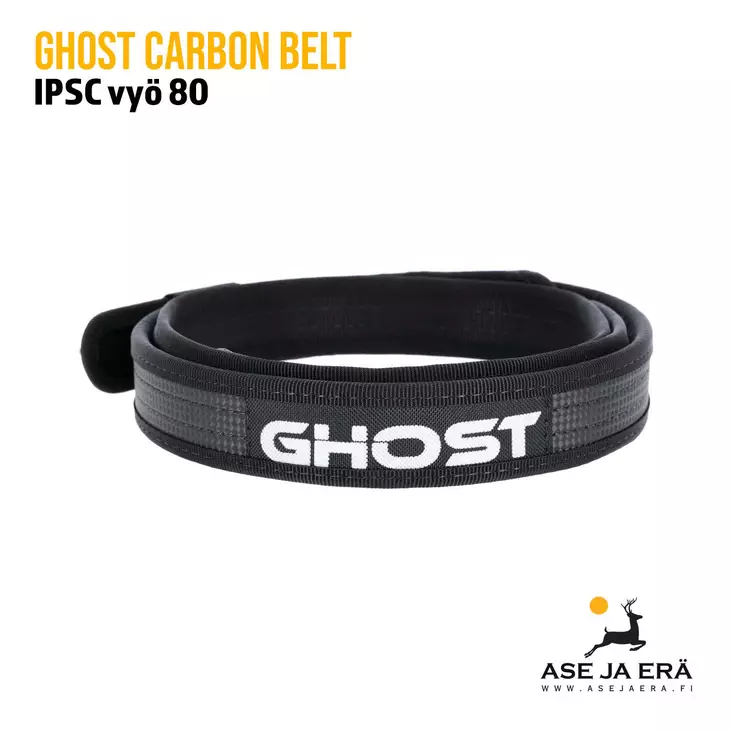 Ghost Carbon Belt IPSC vyö 80 edestä - Vyöt, telakat ja moduulit - SGBLT80 - 1