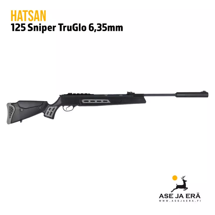Hatsan 125 Sniper TruGlo 6,35mm ilmakivääri - Vipuviritteiset ilmakiväärit - 067190 - 1