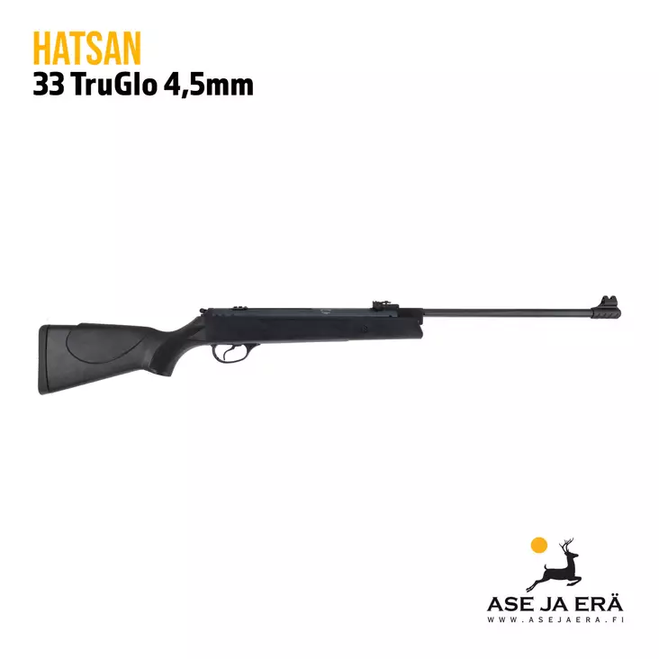Hatsan 33 TruGlo 4,5mm ilmakivääri - Vipuviritteiset ilmakiväärit - 067040 - 2