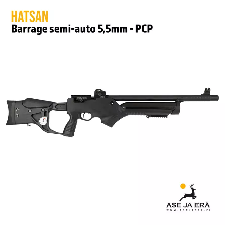 Hatsan Barrage semi-auto ilmakivääri 5,5mm - 5,5 mm PCP paineilmakiväärit - 067880 - 1