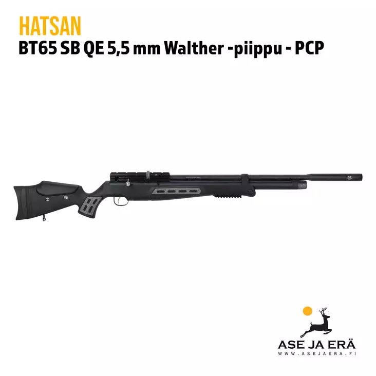 Hatsan BT65 SB QE Lothar Walther synteettinen 5,5mm ilmakivääri - 5,5 mm PCP paineilmakiväärit - 067590068210 - 3