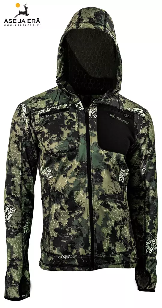 Haunter Thon huppari camo/musta - Hupparit - 7340143708740 - 1