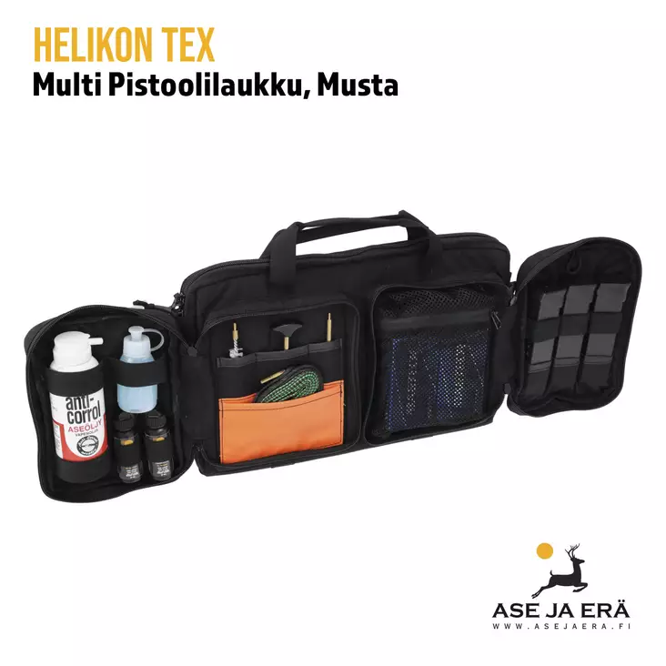 Helikon-Tex Multi Pistol Wallet - Heavy Duty Black Nylon Magazine & Gear Pouch