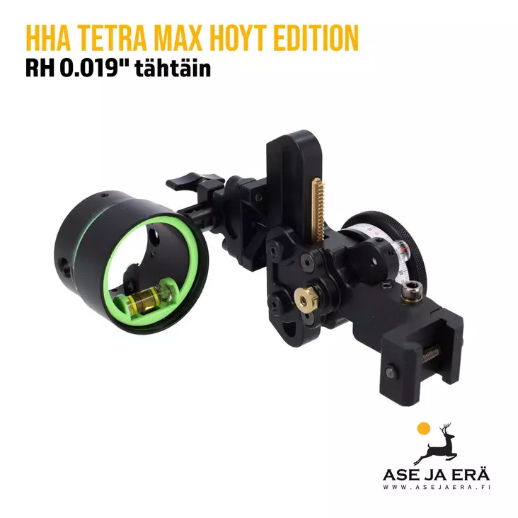 HHA Tetra MAX Hoyt Edition RH 0.019" taljajousen tähtäin - Taljajousen tähtäimet - 716415210230 - 1
