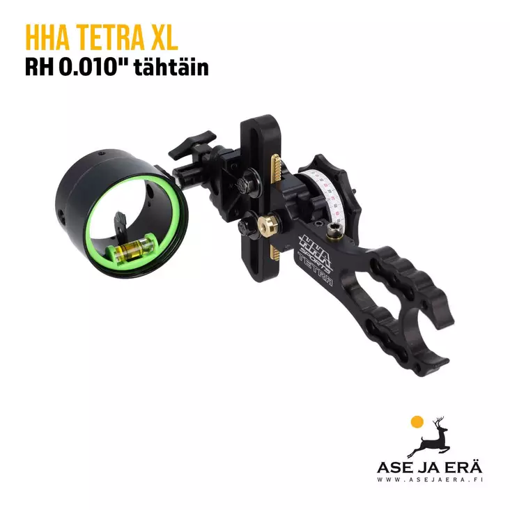 HHA Tetra XL RH 0.010" tähtäin - Taljajousen tähtäimet - 716415000350 - 3