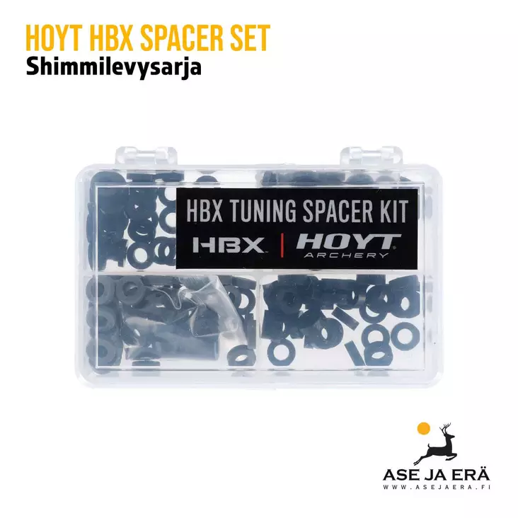 Hoyt HBX Spacer Set taljajousen säätöprikat - Jousen jänteet ja -tarvikkeet - 0889374411540 - 1