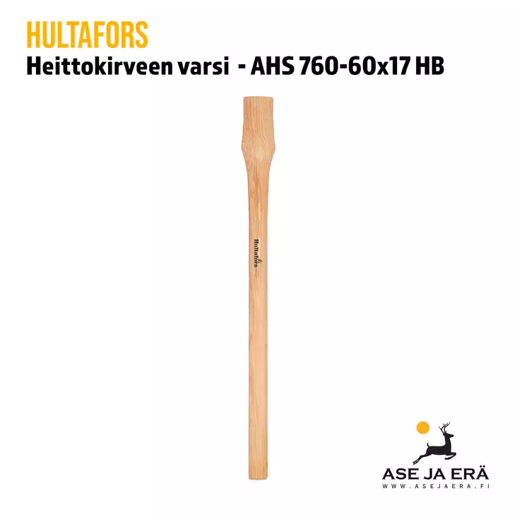Hultafors heittokirveen varsi suora - Linkkuveitset, piilut ja sahat - 7391408427500 - 1
