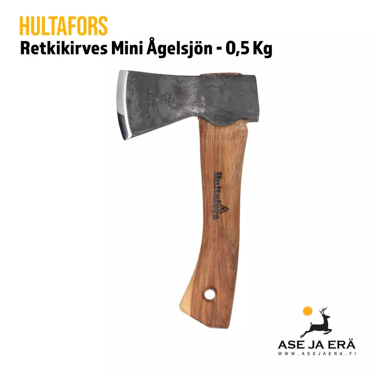 Hultafors retkikirves mini Ågelsjön 0,5kg - Linkkuveitset, piilut ja sahat - 7391408417600 - 4
