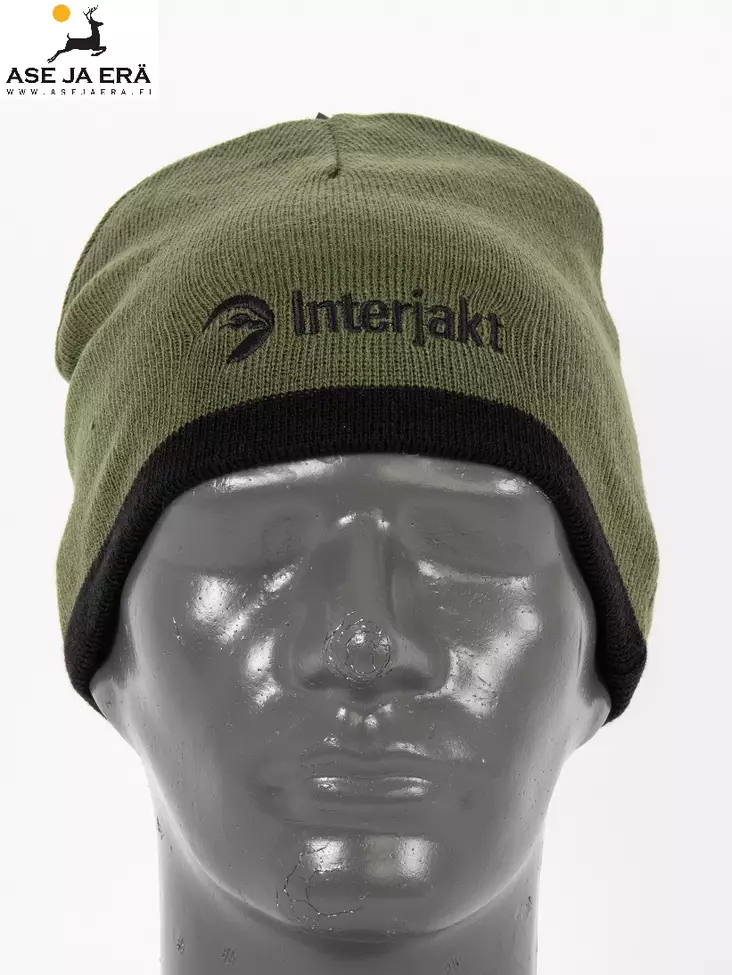 Interjakt käännettävä beani pipo vaaleanvihreä - Hirvi- ja muut metsästyspipot - 7340143713010 - 1